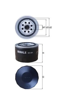 Renault Toros Yag Filtresi 1.4 1989-2001 Mahle Oc384 Renault Toros Yag Filtresi 1.4 1989-2001 Mahle Oc384