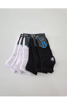 Bali Socks Dikişisiz Erkek Patik Çorap 6lı Çok Renkli