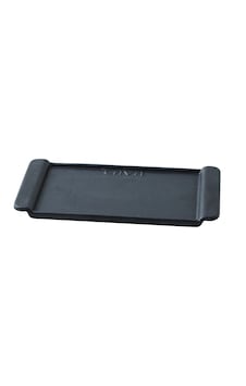 Lava Döküm Dikdörtgen Siyah Ölçü 13x25 CM Servis Tabağı Lava Döküm Dikdörtgen Siyah Ölçü 13x25 CM Servis Tabağı