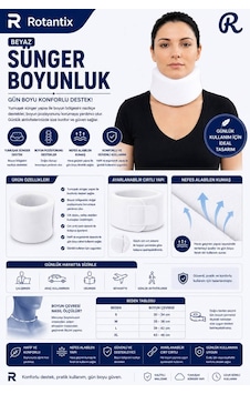 Medikal Sünger Boyunluk,boyun Fıtığı Boyun Destek Boyun Düzleşmesi Korse Medikal Sünger Boyunluk,boyun Fıtığı Boyun Destek Boyun Düzleşmesi Korse
