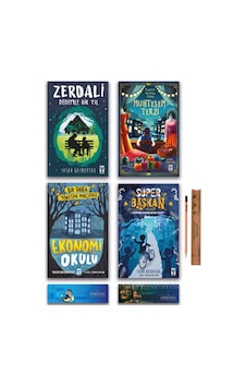 İlk Genç Timaş Muhteşem Terzi - Zerdali - Süper Başkan - Ekonomi Okulu Set 4 Kitap