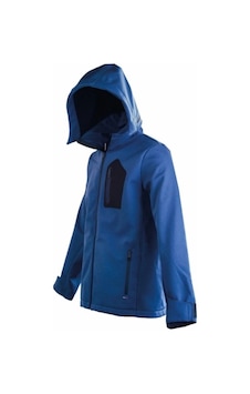 Exuma Erkek Mavi Softshell Mont 281137 Siyah