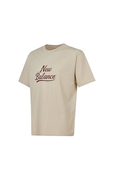 New Balance Nb Lifestyle Erkek T-shirt Mnt3637-mbm Bej New Balance Nb Lifestyle Erkek T-shirt Mnt3637-mbm Bej