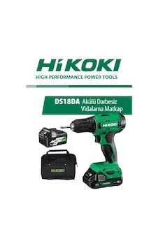 Hikoki Ds18da 18 V 5.0 Ah Akülü Darbesiz Vidalama Matkap Hikoki Ds18da 18 V 5.0 Ah Akülü Darbesiz Vidalama Matkap