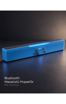 Döner Kontrol Düğmeli Bluetooth 5.4 Kablosuz Hoparlör 6 W Rgb Işıklı Mi Döner Kontrol Düğmeli Bluetooth 5.4 Kablosuz Hoparlör 6 W Rgb Işıklı Mi