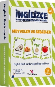 İngilizce Konuşturan Kelimeler Serisi - Meyveler Ve Sebzeler İngilizce Konuşturan Kelimeler Serisi - Meyveler Ve Sebzeler