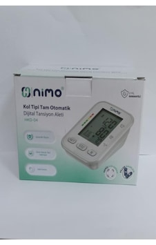 Nimo HKD-04 Kol Tipi Tam Otomatik Dijital Tansiyon Aleti Nimo HKD-04 Kol Tipi Tam Otomatik Dijital Tansiyon Aleti