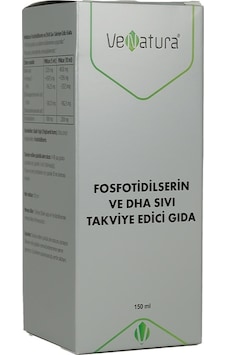 Venatura Fosfotidilserin Ve Dha Sıvı Takviye Edici Gıda 150 ML Venatura Fosfotidilserin Ve Dha Sıvı Takviye Edici Gıda 150 ML