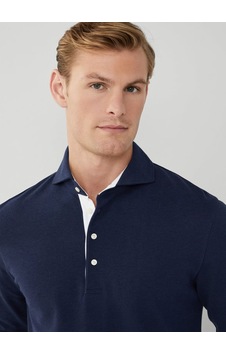 Hackett Lacivert Erkek %100 Pamuk Slim Fit Polo T-shirt Hm550959 Hackett Lacivert Erkek %100 Pamuk Slim Fit Polo T-shirt Hm550959
