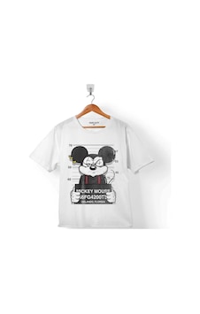 Mıckey Mouse Logo Hapishane Çocuk Tişört 001 Mıckey Mouse Logo Hapishane Çocuk Tişört 001