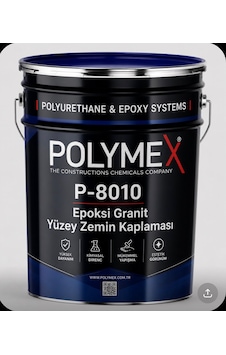 Polymex P-8010 Epoksi Granit Yüzey Zemin Kaplaması 17500 G
