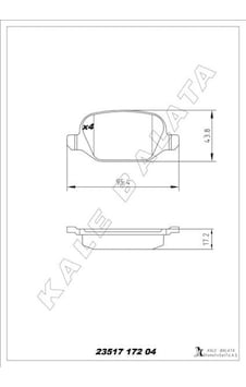 Arka - 452 - Fren Balatası Alfa Romeo Mıto 09- Fıat Lınea 09- 1.3jtd 1.4tjet - Mıxdepo - 1.6jtd Fişsiz Arka - 452 - Fren Balatası Alfa Romeo Mıto 09- Fıat Lınea 09- 1.3jtd 1.4tjet - Mıxdepo - 1.6jtd Fişsiz