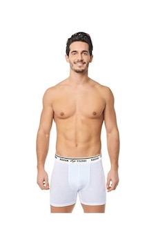 6'Lı Seher Yıldızı Likralı Boxer / Külot Erkek Beyaz 6'Lı Seher Yıldızı Likralı Boxer / Külot Erkek Beyaz