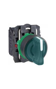 Cat Ak2361-220v ,2-konum/kontak-1a Yeşil-220v Kalıcı M22 Anahtar
