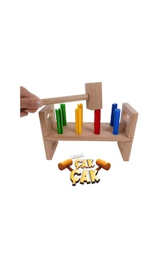 24 Cm Ahlap Çak Çak Oyunu 6924 24 Cm Ahlap Çak Çak Oyunu 6924