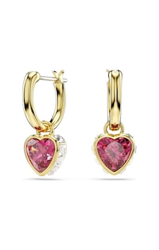 5684760 Swarovski Küpe Chroma:pe Mn Hoop Drop Heart Red/gos Çok Renkli 5684760 Swarovski Küpe Chroma:pe Mn Hoop Drop Heart Red/gos Çok Renkli