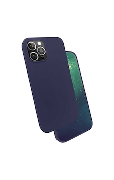 Apple Uyumlu iPhone 12 Pro Max Uyumlu Zore Silk Silikon-lacivert Lacivert - Apple Uyumlu iPhone 12 Pro Max Uyumlu Zore Silk Silikon-lacivert Lacivert -