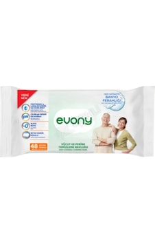 3 Adet Evony Vücut Temizlik Havlusu 48'li Diğer 3 Adet Evony Vücut Temizlik Havlusu 48'li Diğer
