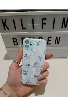 Apple Uyumlu iPhone 11 Dantel Desen Kılıf Modeli Turkuaz Apple Uyumlu iPhone 11 Dantel Desen Kılıf Modeli Turkuaz