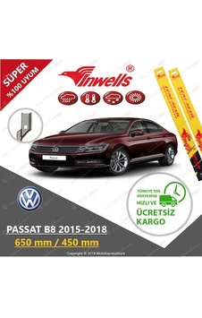 Vw Passat İnwells Muz Silecek Takımı 2015-2019 B8