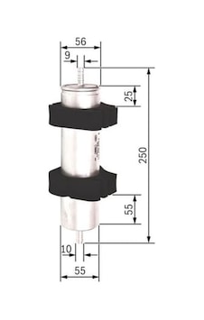BOSCH F026402111 Dizel Filtre