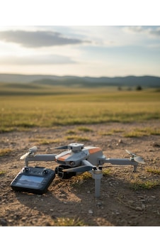 Gps Özellikli Drone 1080p Kamera 360 Derece Dönebilen Uzun Uçuş Süreli Standart