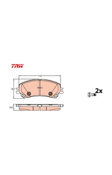 Ön Fren Balatası Renault Megane Iv 15 Scenıc Iv 16 Talısman 15 Espace V 15 1.2tce 1.3tce 1.5dci Trw 410606124r Ön Fren Balatası Renault Megane Iv 15 Scenıc Iv 16 Talısman 15 Espace V 15 1.2tce 1.3tce 1.5dci Trw 410606124r