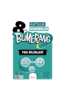Bumerang Lgs 8. Sınıf 32 Lik Haftalık Fen Bilimleri Denemeleri Bumerang Lgs 8. Sınıf 32 Lik Haftalık Fen Bilimleri Denemeleri