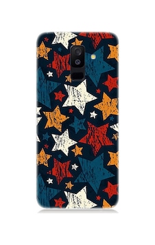 Samsung Galaxy A6 Plus Uyumlu Yıldız Deseni Desenli Silikon Kılıf Samsung Galaxy A6 Plus Uyumlu Yıldız Deseni Desenli Silikon Kılıf