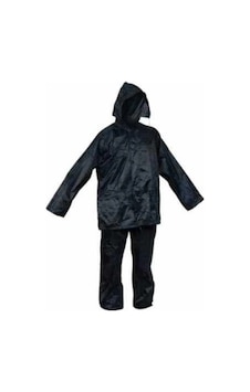 Trendexa Takım Siyah Yağmurluk Bx40 Çok Renkli
