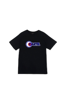 Cartel Baskılı Tişört Siyah Cartel Baskılı Tişört Siyah