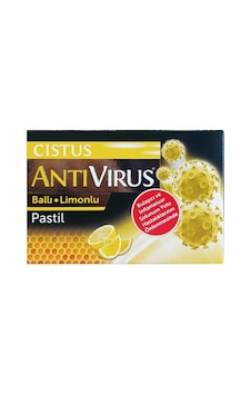 Cistus Antivirus Ballı Limonlu 10 Pastil