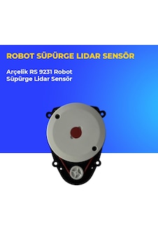 Arçelik Rs 9231 Robot Süpürge Lidar Sensör
