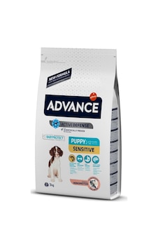 Advance Puppy Sensitive Somonlu Hassas Yavru Köpek Maması 3 KG Advance Puppy Sensitive Somonlu Hassas Yavru Köpek Maması 3 KG