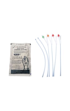 Galena Foley Sonda Silikon 2 Yollu No 20 + Steril Pudrasız Latex Eldiven No: 7 - 7.5 - 8 Galena Foley Sonda Silikon 2 Yollu No 20 + Steril Pudrasız Latex Eldiven No: 7 - 7.5 - 8