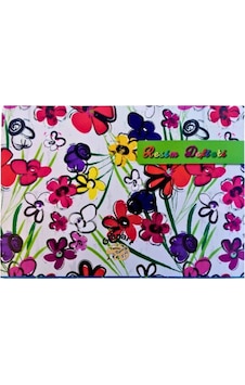 60 Yaprak Resim Defteri Orta Boy 21x29.5 Cm Kenarı Cırtlı 1 Adet Çiçek Desen 60 Yaprak Resim Defteri Orta Boy 21x29.5 Cm Kenarı Cırtlı 1 Adet Çiçek Desen