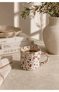Kahverengi Benekli Seramik Kupa Kahve Çay Süt Ve Bitki Çayı Kupası Büyük Kulplu Mug Bardak Kahverengi - 915654732 Kahverengi Kahverengi Benekli Seramik Kupa Kahve Çay Süt Ve Bitki Çayı Kupası Büyük Kulplu Mug Bardak Kahverengi - 915654732 Kahverengi