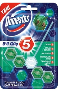 Wc Blok 5'lı Guc Cam Ferah.55gr Wc Blok 5'lı Guc Cam Ferah.55gr