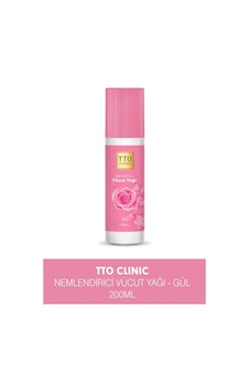 Tto Clınıc Nemlendirici Gül Kokulu Vücut Yağı 200ml Tto Clınıc Nemlendirici Gül Kokulu Vücut Yağı 200ml