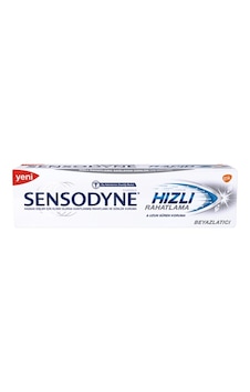 Sensodyne Hızlı Rahatlama Beyazlatıcı Diş Macunu 75 Ml - Hassasiyete 60 Saniyede 6'li Avantaj Paketi