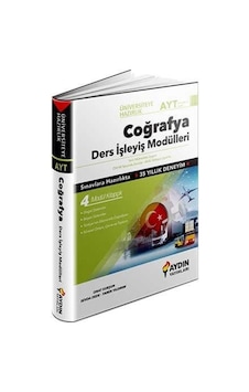 Aydın Yayınları Ayt Coğrafya Ders Işleyiş Modülleri 2022 Basım