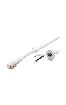 Laptop Adaptör Dc Jack Kablosu 60w L Tip Macbook Uyumlu 1.2 M - Beyaz Hdx5543 Diğer