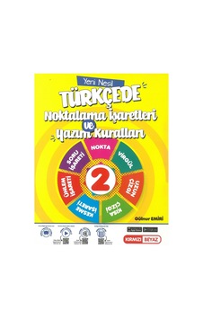 Kırmızı Beyaz 2.sınıf Yeni Nesil Türkçe Noktalama İşaretleri