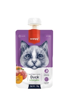 Wanpy Taze Ördek Bal Kabaklı Kedi Et Ezmesi 90 Gr Wanpy Taze Ördek Bal Kabaklı Kedi Et Ezmesi 90 Gr