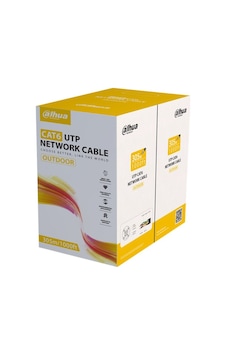 Dahua Dh-pfm920-6un U/utp 305 Metre 24awg %100 Bakır Pe Outdoor Siyah Renk Cat6 Kablo Dahua Dh-pfm920-6un U/utp 305 Metre 24awg %100 Bakır Pe Outdoor Siyah Renk Cat6 Kablo