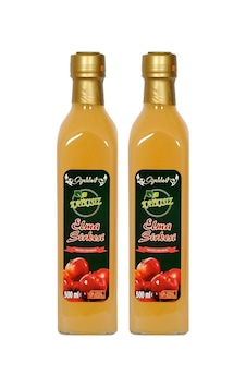 Elma Sirkesi 2x500 Ml - %100 Katkısız Doğal Geleneksel Ev Yapımı Elma Sirkesi 2x500 Ml - %100 Katkısız Doğal Geleneksel Ev Yapımı