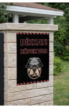 Dikkat Köpek Var Metal Tabela 20x30 Cm Siyah Zemin Kırmızı Yazı Dekoratif Uyarı Levhası Dikkat Köpek Var Metal Tabela 20x30 Cm Siyah Zemin Kırmızı Yazı Dekoratif Uyarı Levhası