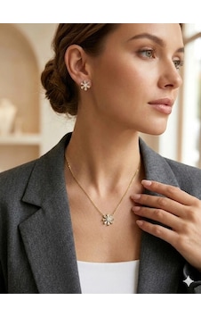 Çiçek Detaylı Set Çok Renkli 86620207 Çiçek Detaylı Set Çok Renkli 86620207