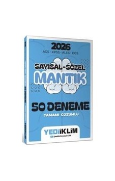 Ags Kpss Ales Dgs Sayısal Sözel Mantık 50 Deneme Tamamı Çözümlü - Yediiklim Ags Kpss Ales Dgs Sayısal Sözel Mantık 50 Deneme Tamamı Çözümlü - Yediiklim