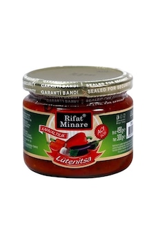 Rıfat Minare Lütenitsa Kahvaltılık Acı Sos Cam 300 G Rıfat Minare Lütenitsa Kahvaltılık Acı Sos Cam 300 G